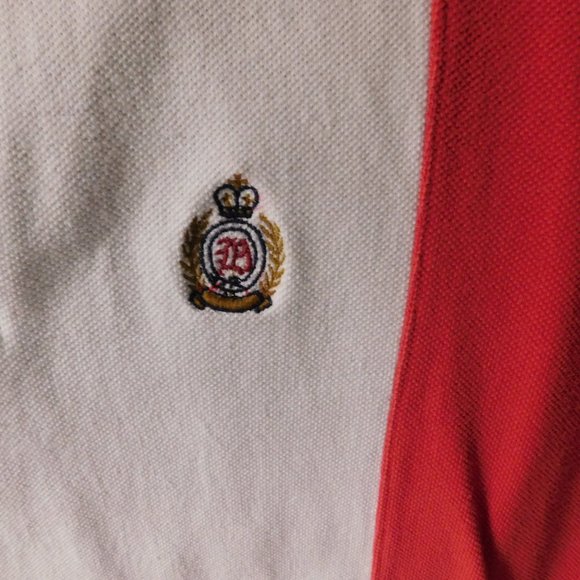 Bugle Boy Company Striped Polo Shirt Short Sleeves Vintage - Picture 3 of 6